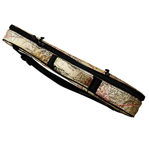 MUSIC FIRST Original Design Ancient Map Waterproof ukulele case ukulele bag ukulele cover, New Arrial (Fit for 23~24 inch Concert Ukulele) - size: Fit for 23~24 inch Concert Ukulele