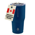 GROSCHE Yukon Triple Insulated Coffee Travel Mug with Lid - 20 oz Blue - color: Blue, size: 20 Ounces