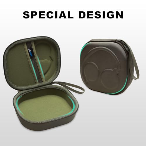 Hard Case for Bose QuietComfort, QC, QC 45 Headphone, Army Green | Compatible with Bose QC Ultra, QC 35, QC 35 II, QC45 SE, QC SE Over Ear Noise Cancelling Headphones, Travel Storage Bag - color: Army Green