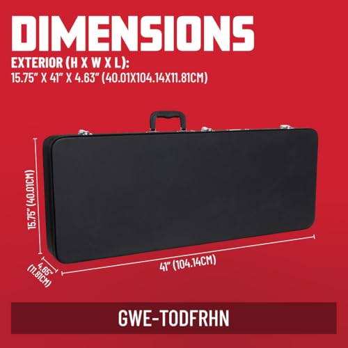 Gator Cases Hard-Shell Wood Case for Ibanez TOD/FRH Guitars (GWE-TODFRHN) - style: Tim Henson Tod/Fhr