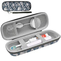 Toothbrush Travel Case for Oral-B Pro & iO & Smart Series, Sonicare ProtectiveClean, AquaSonic, Hard EVA Protective Storage Case with Detachable Hand Strap-Camouflage