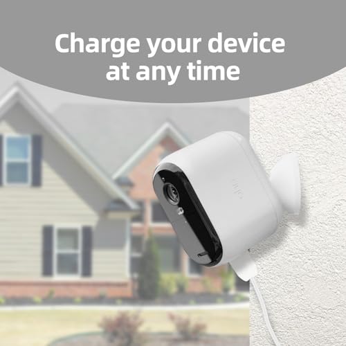 2 Pack 10FT USB C Camera Power Cable for Arlo Essential 2K, Alro Essential 2nd Generation, Blink Outdoor 4 4th Generation, Petcube Cam 360 Outdoor Security Camera Charger Charging Cord
