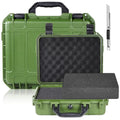 Relaxweex 11.3 x 8.7 x 4.2 Inch Hard Case, Grid Shell, Green - color: Green, size: 11.3 x 8.7 x 4.2 Inch, style: Grid Shell