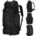 70L/100L Large Camping Hiking Backpack with Rain Cover, Waterproof Molle Rucksack Military Tactical Backpack, Lightweight Backpacking Daypack for Trekking Climbing Outdoor