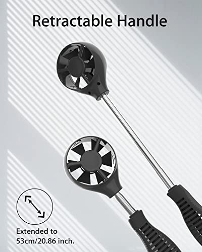Wintact Digital Anemometer CFM/CMM, Wind Speed Meter