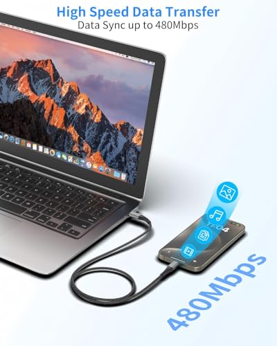 USB C to USB C Cable 3FT, 2 Pack 60W/3A USB C to C Fast Charging Cord | USBC to USBC Cable 3FT for iPhone 17 16 15 Pro Max, MacBook , Samsung Galaxy S25 S24 S23 Ultra, Type C to Type C Cable - size: 3 Feet, style: USB C to USB C