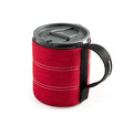 GSI Outdoors Infinity Backpacker Mug I Lightweight, BPA-Free Coffee Cup for Travel, Camping Gear, Backpacking and Outdoors - 17 oz. - color: Heathered Red