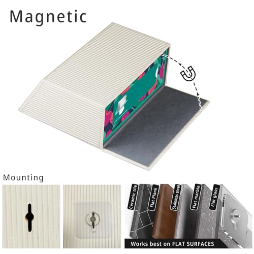 Hand Towel Box Cover Holder,PU Leather Hand Towel Case Compatible with Kleenex Disposable Paper Hand Towels, White - color: Beige White