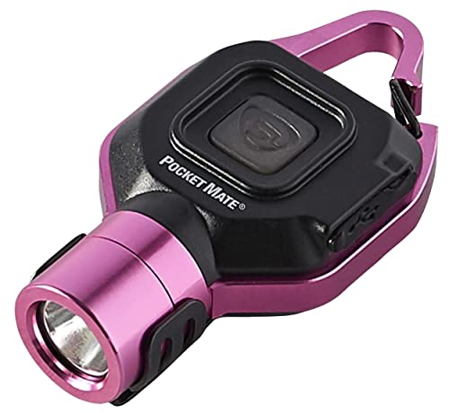 Streamlight 73303 PocketMate 325-Lumen USB Rechargeable Capable Flashlight | 325 lumens; USB rechargeable capable; multi-mode lighting; IPX-rated water resistant; impact-resistance tested - color: Pink