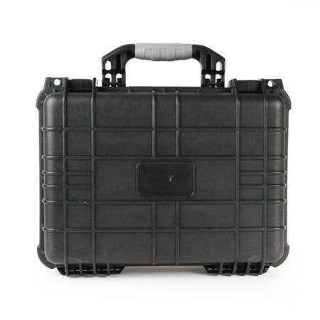 multicomp PRO Large and Medium Size Weatherproof Equipment Cases, made of Polypropylene Plastic, Black with Foam Insert (16.5" X 13" X 7" (L x W x H)) - size: 16.5" X 13" X 7" (L x W x H) (BLACK)