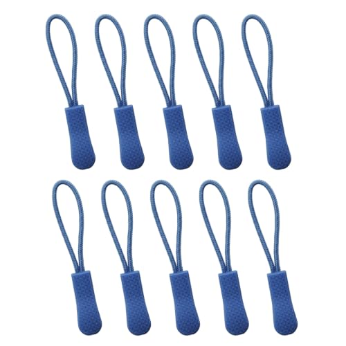 Luggage Zipper Pull Replacement for Backpack: YZSFIRM 10 Pcs Blue Zipper Tab - color: 25 Blue