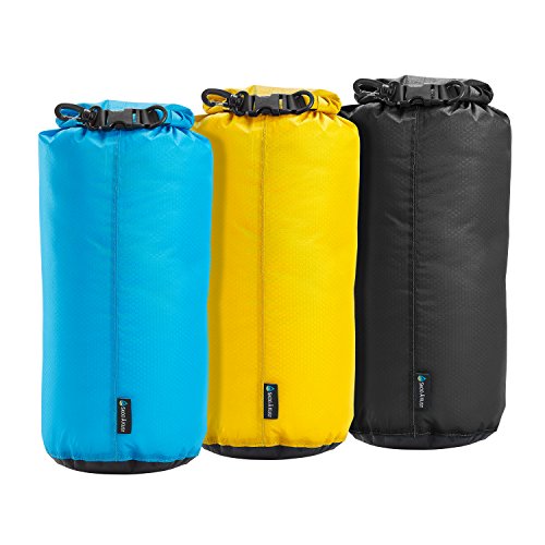 Skog Å Kust LiteSåk 2.0 Waterproof Ultralight Dry Bag | 10L Yellow - color: Yellow 2.0, style: 10 Liter