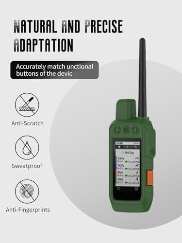 Case for Garmin Alpha 200/200i/300/300i Handheld (Dark Green) - color: Dark Green, size: Alpha 200i/300i