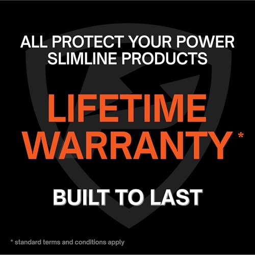 Slimline C Battery Case, Soft Durable Material - Pack of 2 (Holds 2 Batteries)