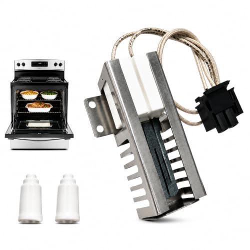 WB13X25261 WB13K10020 Oven ignitor for GE Gas Range, Glow Bar Replacement Igniter, Replaces 4338051, AP5986241, PS11725182, EAP11725182, Fits GE Profile & Adora Gas Ranges, JGBP88SEK4SS, JGB760SEF1SS