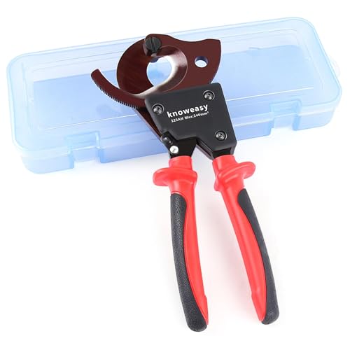 Knoweasy Ratchet Cable Cutter for Copper and Aluminum, up to 240mm² - size: 325AN
