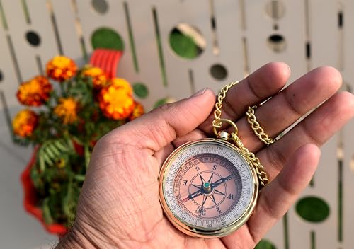 to My Son Compass with Wooden Box-Mom to Son Compass–Father to Son Gifts- to My Grandson -Graduation Day Gifts for Son-Birthday, Baptism, Graduation, Confirmation, Communion Compass for Women Men - style: # 3 TO MY SON COMPASS
