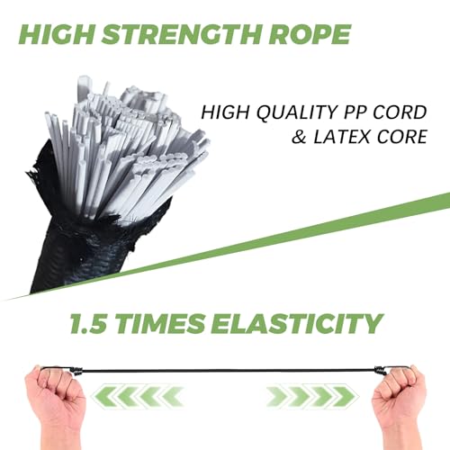 Bungee Cords with Hooks 6 Pack Bungee Cord Includes 24 inches for Bundling Items, Fixing Tarps, Tents, and Carrying Luggage - size: 24 in, style: 6MM