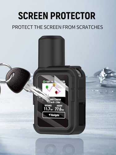 Silicone Case for Garmin inReach Mini 3/3 Plus (Black) - color: Black, size: inReach Mini3 Plus
