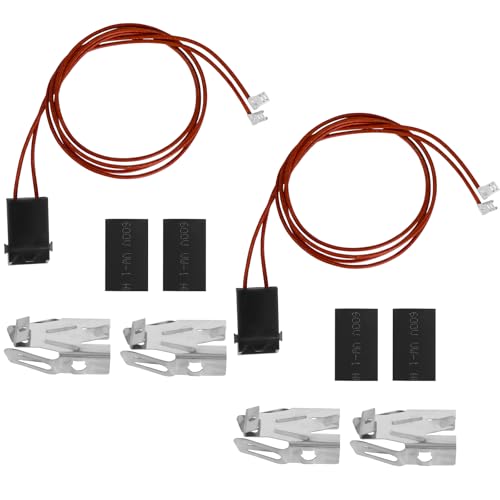 WB17T10006 Terminal Block Kit Compatible with GE Electric Stove, 2 Pack | Range Surface Burner Plug Connector Replacement Kit, Replaces AP3203326 WB17K10003 WB17T10009 - size: 2 PCS