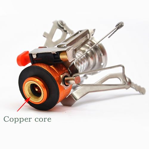 Portable Camping Stove Backpacking Stove, Specialized Hiking Stove Camping Stove with Piezo Ignition Stable Support Wind-Resistance, Camp Stove for Outdoor cooking Camping Hiking Adventure Cooking