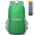 ZOMAKE Lightweight Packable Backpack, Foldable Small Travel Day Pack - color: Grass Green