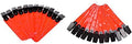 GPP Night-n-Day Trail Markers with Clips Reflective Tree Tacks for Hiking Hunting Outdoor (Pack of 24)