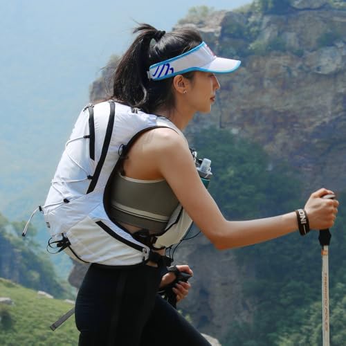 IX INOXTO Hiking Hydration Backpack with 2L/3L Water Bladder for Women and Men18L/25L Water Backpack for Hiking, Cycling, Climbing, Camping - style: White--2L Water Bladder