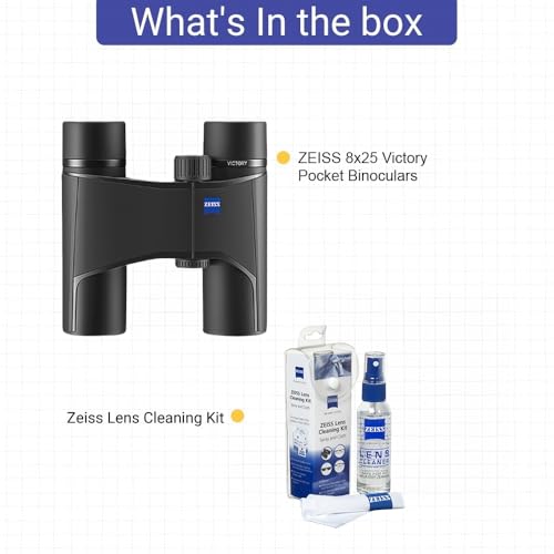 Zeiss 8x25 Victory Pocket Binoculars Bundle