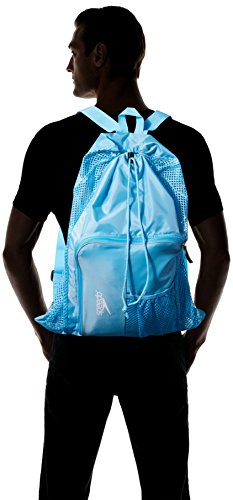 Speedo Unisex-Adult Drawstring Deluxe Ventilator Mesh Equipment Bag - color: Blue Grotto