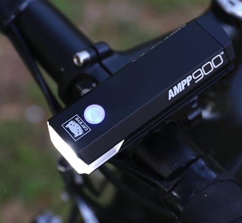 CATEYE AMPP USB Rechargeable Bike Light | Commuters, Road Cyclists & Mountain Bikers, Day & Night Riding Modes, IPX4 Waterproof, Tough & Durable - style: Ampp900