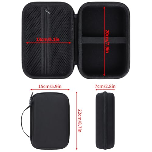 GPS Case for 6-7 Inch Car GPS Navigator, Compatible with DriveSmart 71/76/66 dezl OTR610/620/720/710/700 RV 795/Cam 795/785/780 - size: GPS Case for 6-7 Inch