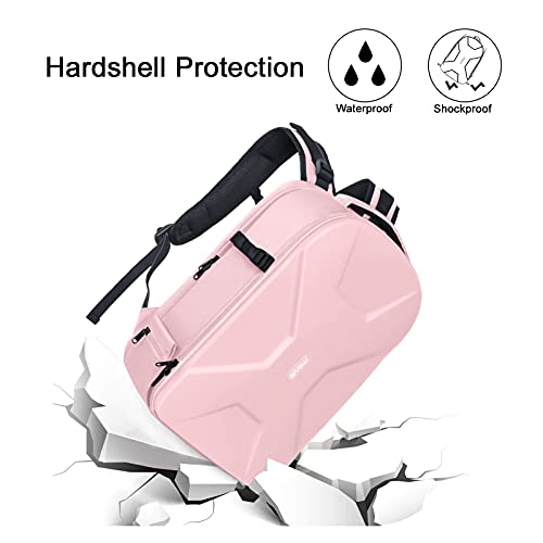 MOSISO Camera Backpack, DSLR/SLR/Mirrorless Photography Camera Bag - color: Pink