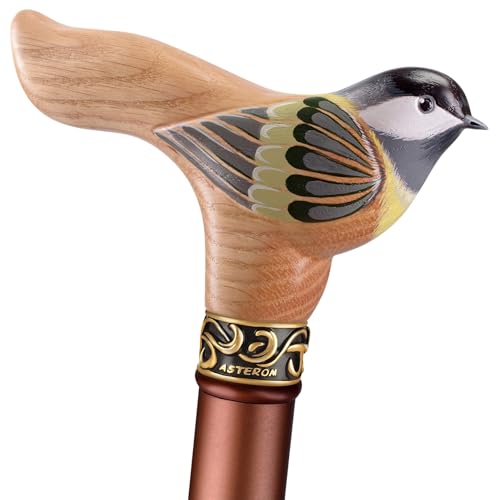 Asterom Canes for Women, Fashionable Bird Walking Cane for Women, Fancy