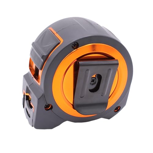 Wrango Tools Tape Measure 16 FT - Measuring Tape Retractable - Oversized & Double-Sided Print - Blade Lock, Finger Brake - High Performance Nylon Coating, 10' Stand-Out - 13' Reach / 1-1/16" Blade - size: 16 FT