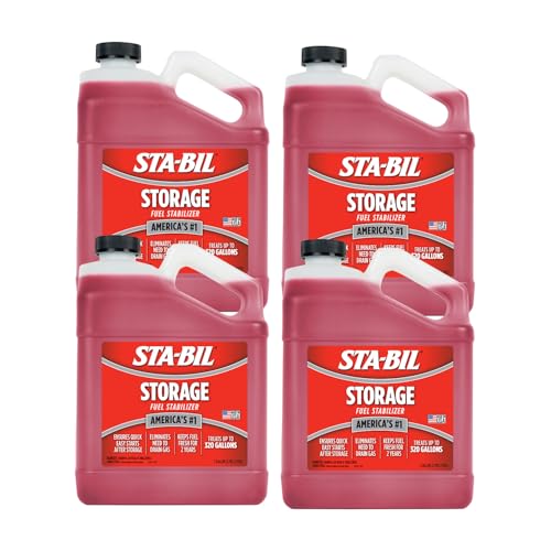 STA-BIL Storage Fuel Stabilizer, 1 Gallon, 4-Pack - size: 1 Gallon (4PK)
