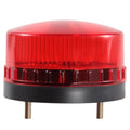 Industrial Round Beeper Warning Light D-5061-J Red AC 110V-120V 75dB Steady - color: Red Steady, style: 110V