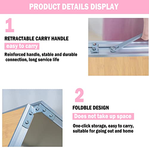 Portable Folding Table - Small Outdoor Folding Table, Suitable for Travel, Camping, Beach, Barbecue, Picnic, Party, Patio (Bamboo) - color: Bamboo
