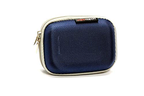Navitech Blue Hard Water Resistant Hard Camera Case Compatible With Sony RX100 VII Advanced Premium Compact Camera