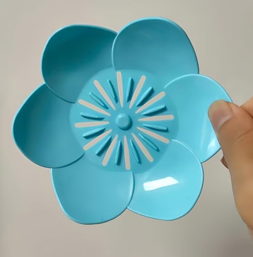 Soap Dish Holder for Showerl Self Draining Bar for Shower Bathroom Bathtub - color: Blue+blue