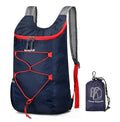 levayhill 16L Foldable Hiking Backpack,Small Packable Daypack,Navy Blue | Lightweight ,Outdoor Collapsible Rucksack,Ultralight Folding Back Pack, Water Repellent, Men Women Travel Gym, Easy Carry-on - color: Navy Blue