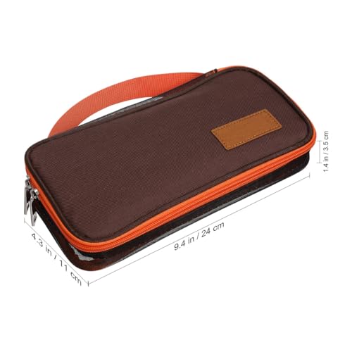 DOITOOL Portable Bbq Storage Bag 9.44X4.72X1.96In Lightweight Cookware Organizer Pouch with Smooth Zipper for Outdoor Camping Barbecue and Hiking