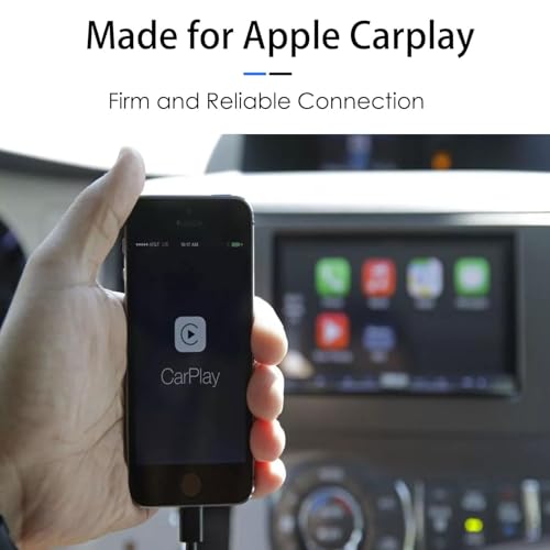 6ft Car Carplay Cable for iPhone 14, USB A to Lightning Cable for iPhone 14, 14 pro max,13,Plus,SE 2nd/12/11/Xs/XR, iPad 4/5/ 6/7/8, Mini 2/3/4/5, Air 2/3 Charger Cord, Car Charging Cable (Black) - color: Black, size: 6FT, style: USB A to Lightning