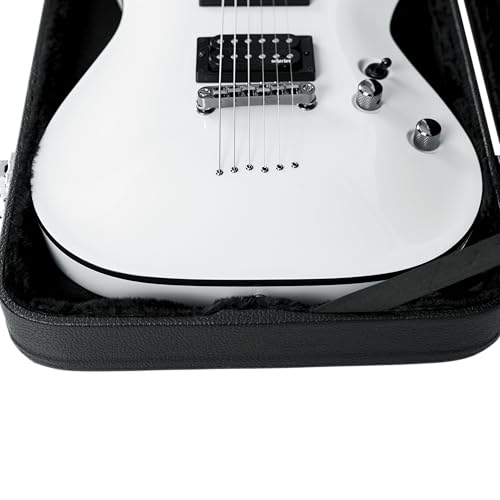 Gator Cases Hard-Shell Wood Case for Standard Electric Guitars, Fits Fender Strat/Tele Style (GWE-ELEC) - style: Electric