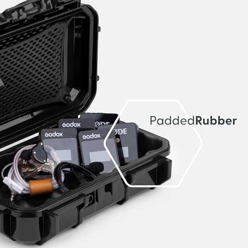 Evergreen | in Ear Monitor Protective Cases for IEM - Compatible with KZ ZS10 Pro, ZST, ZEX, AS10, AS16, ZSN Pro X, YINYOO, TANGZU, Moondrop, Shure SE215, Sennheiser, Airpods (56 Black) - color: Black, size: 56