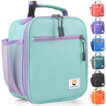 CaCTOUR Lunch Box Kids,Premium Insulated Lunch Bag for Girls Boys,Soft Bag Mini Cooler Back to School Thermal Reusable Lunch Bag for Work School Picnic (Light Green) - color: B-Light Green