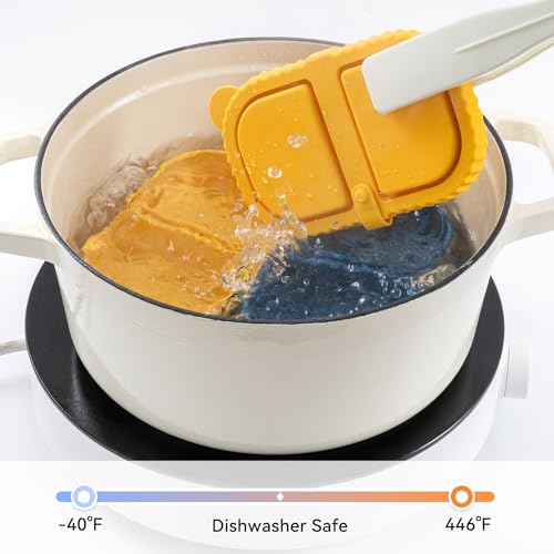 4 Pack Silicone Reusable Snack Containers with Lids - 8 oz Double Compartment Snackle Box for Kids & Adults, BPA-Free & Leakproof, Small for Dressing, School, Office - color: 2-Compartment (4-Pack)