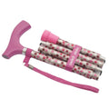 Switch Sticks Folding Walking Cane For Women & Men - color: Hot Pink