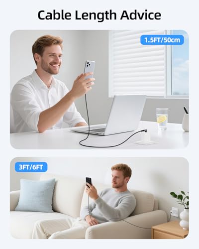 Right Angle USB C to USB C Cable 6FT 3Pack 65w - color: Black and Grey, size: 6FT