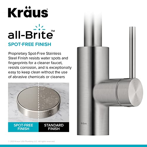 KRAUS Spot Free Stainless Steel Pull Down Kitchen Faucet KPF-2620SFS - color: Spot-Free Stainless Steel, style: Pull Down Faucet